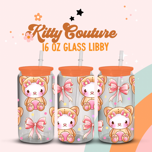 Kitty Couture Glass Libbey